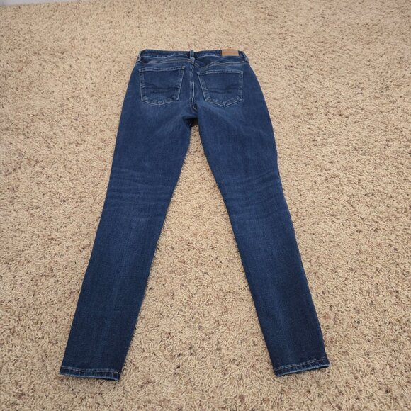 American Eagle The Dream Jean Super Hi-Rise Jegging Size 4 - Picture 2 of 8